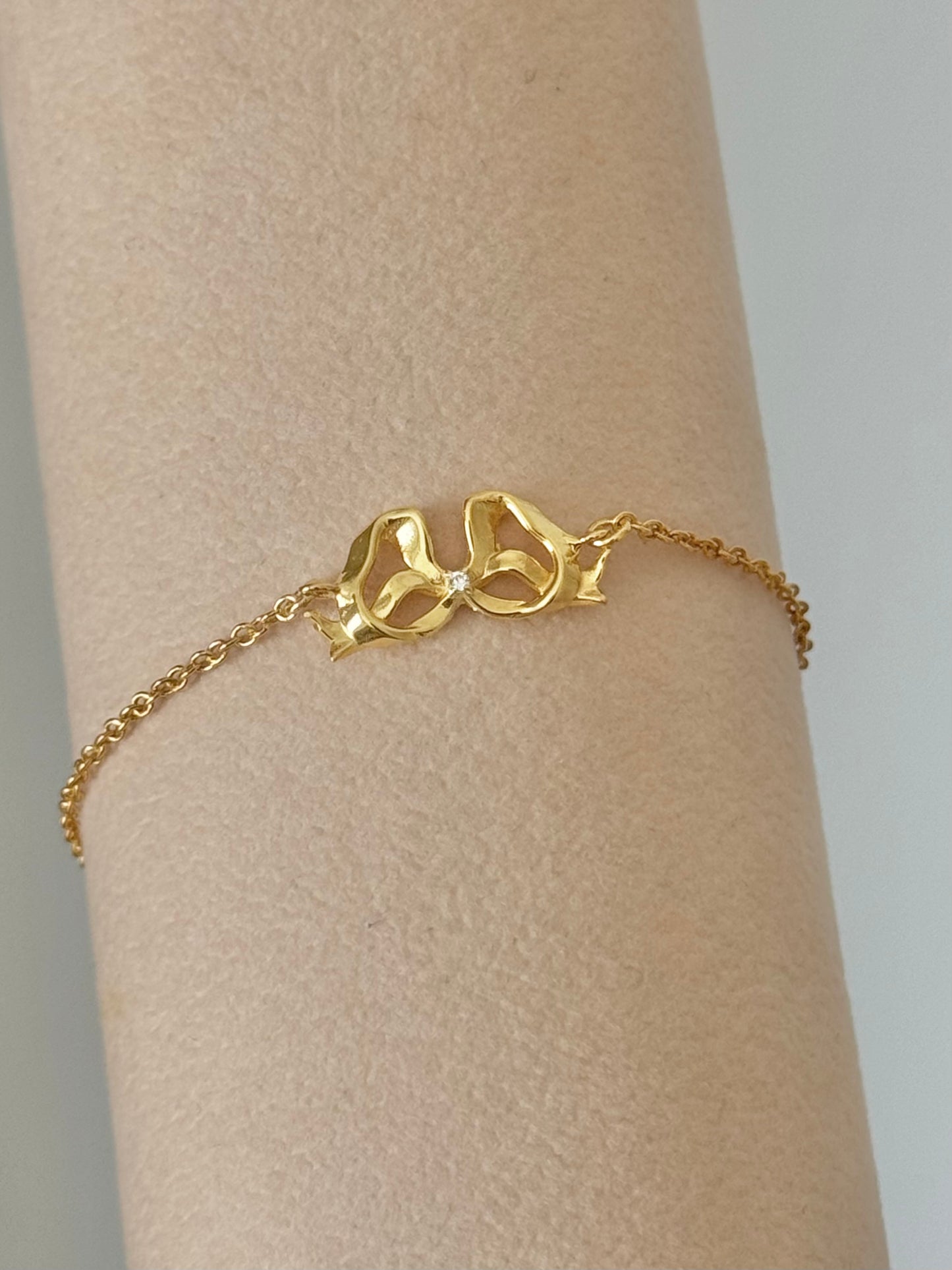 Naema mini earring 18k