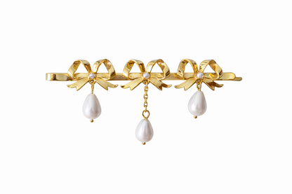 Bow Tabla hair clip
