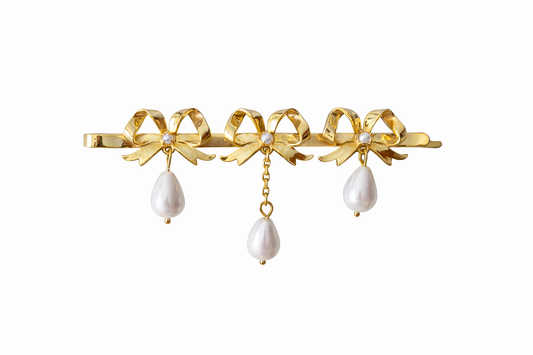 Bow Tabla hair clip