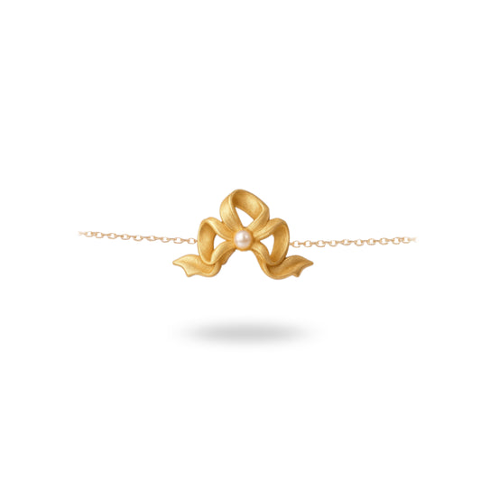 Victorian bow bracelet