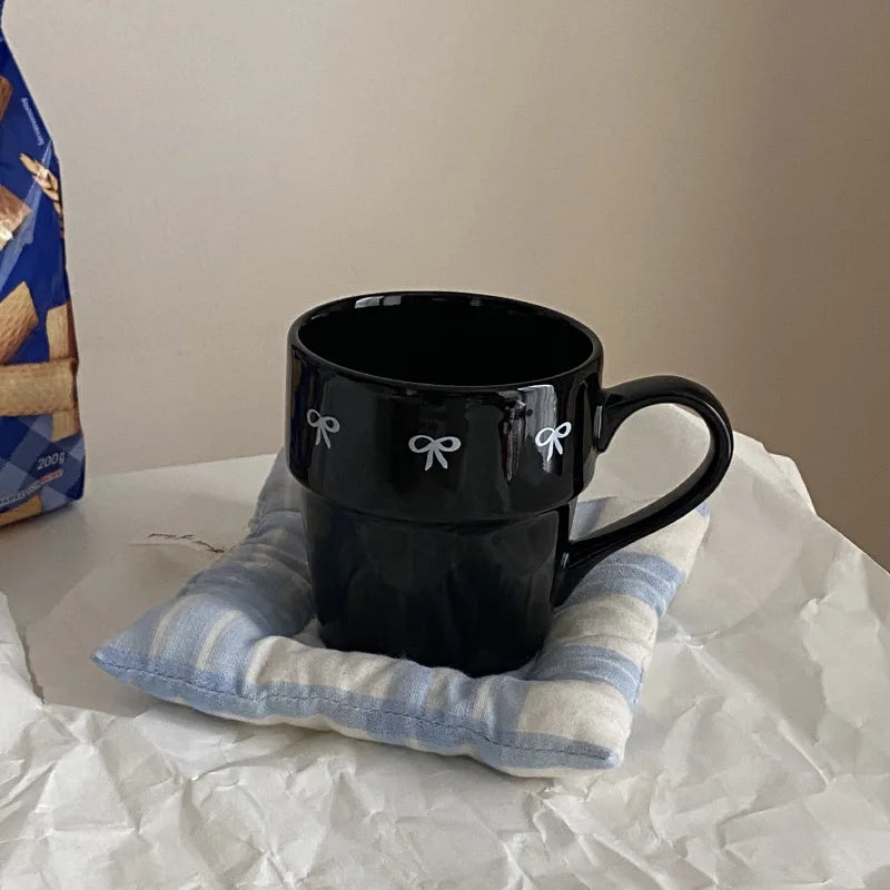 White Bow Mug