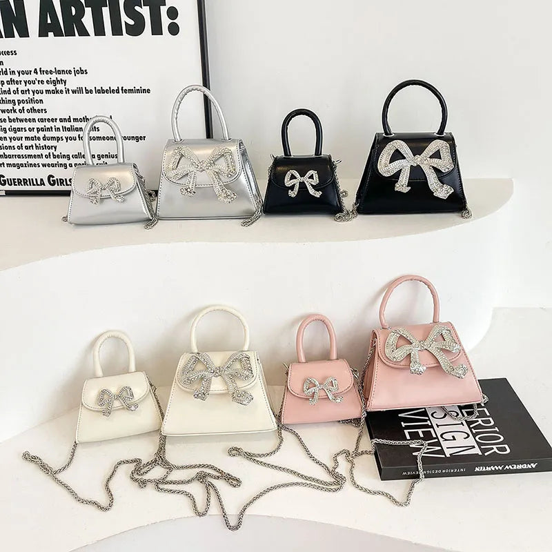 Crystals Bow Bags